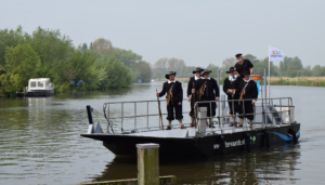 Varen en lopen langs de linie